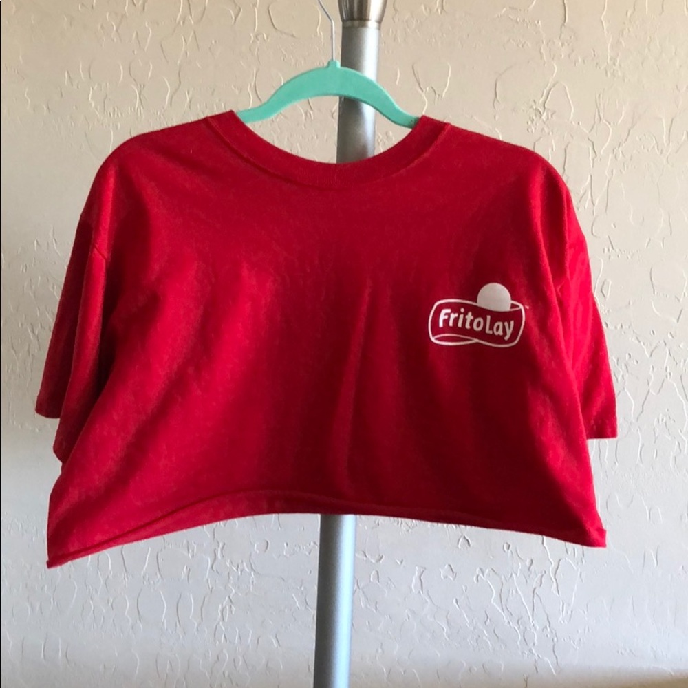FRITO LAY CROP (like rlly cropped top) TOP